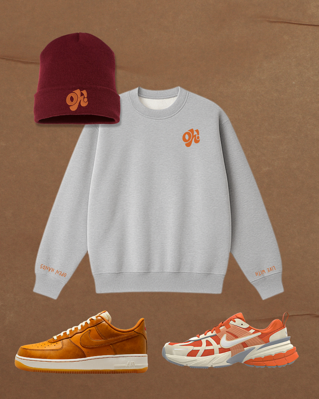 Note To Self Oversized Crewneck