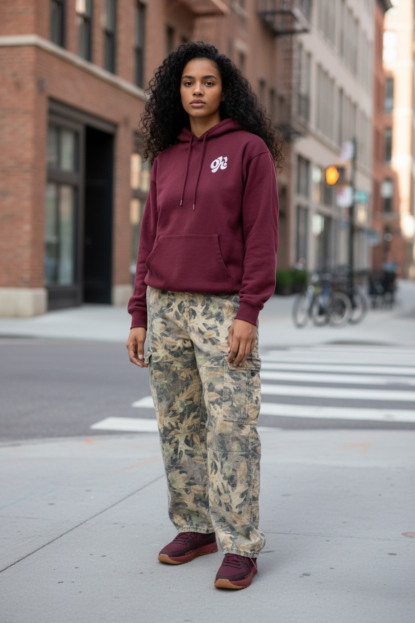 Oh! Logo Hoodie - Maroon