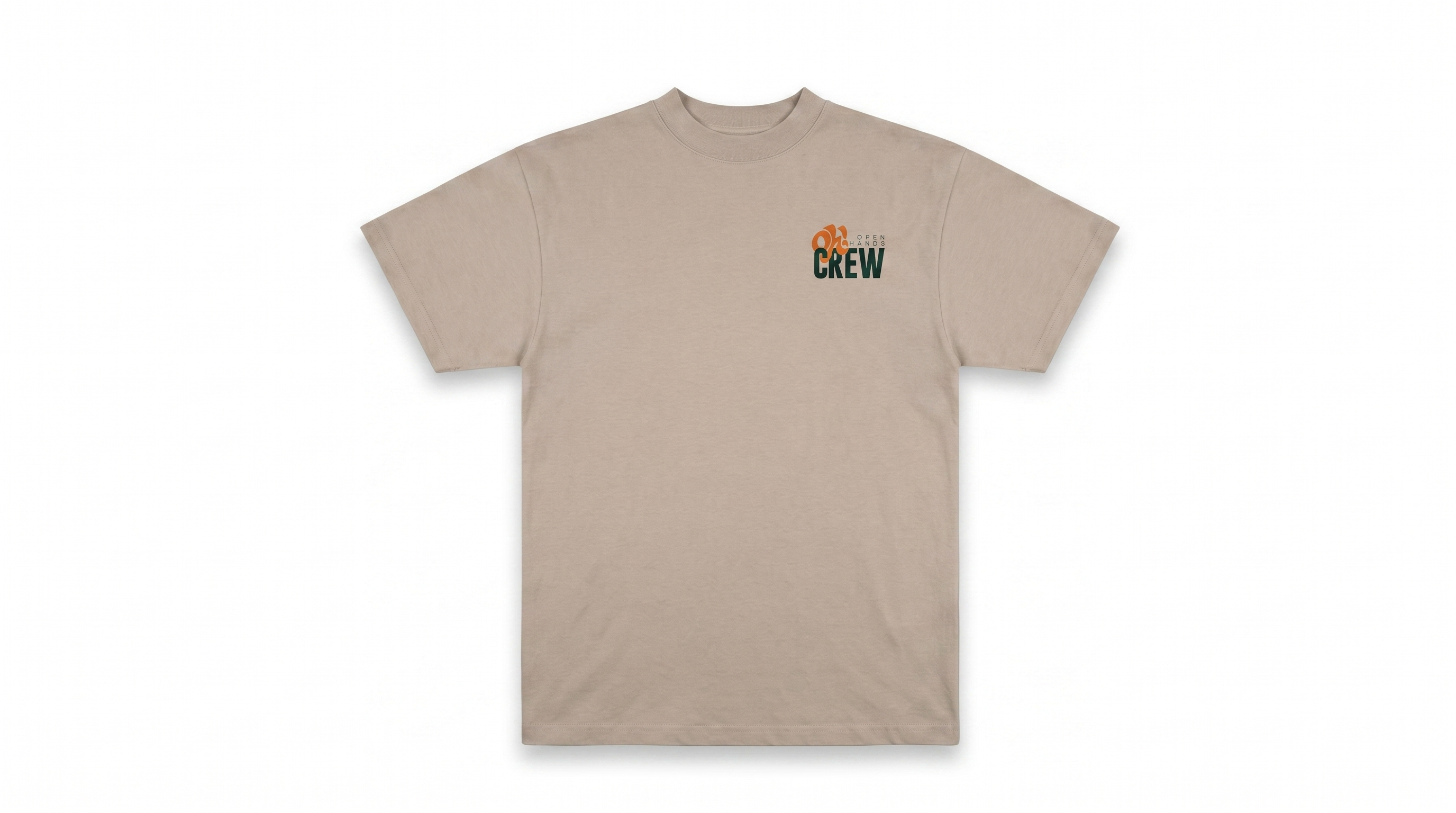 Oh! Crew 100% Organic Oversized Tee